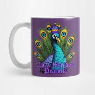 Apex Murder Peacock Mug